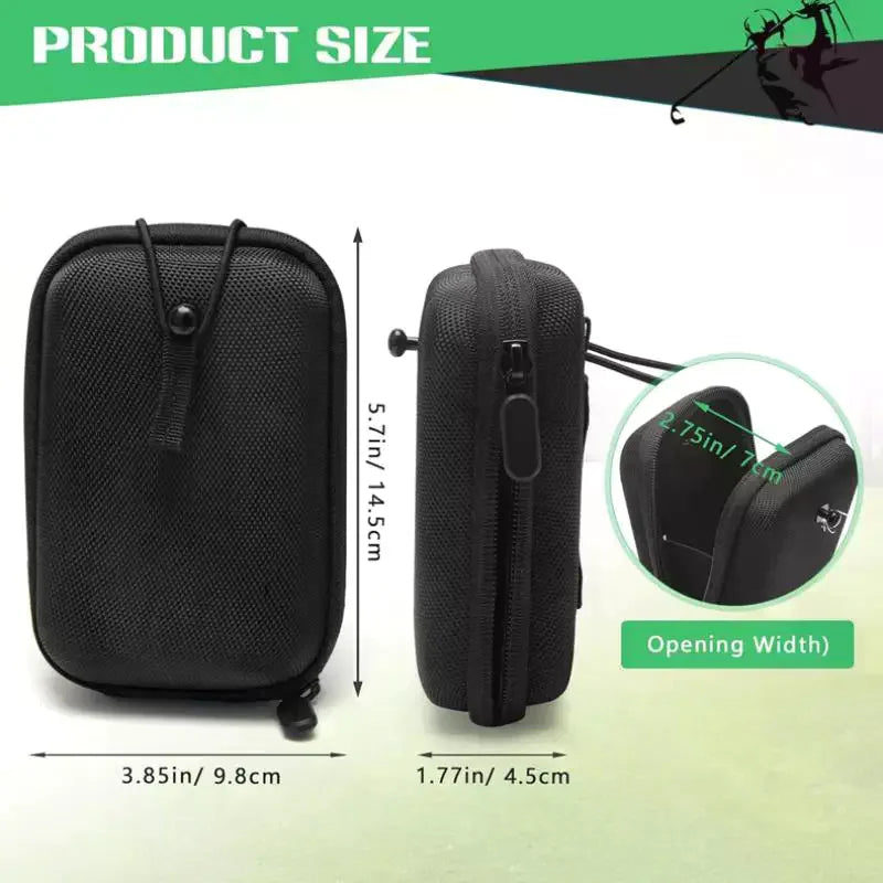 Rangefinder Case EVA Hard Cover Range Finder Bag Outdoor Telescope Hunting Rangefinder Storage Case Mini Shockproof Bag Qme