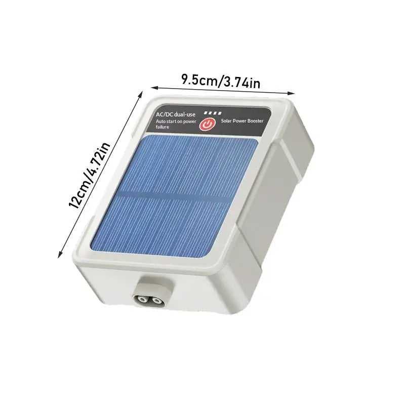 USB Aquarium Pumps Portable Solar Oxygen Pump Pipe Wave Maker Quiet Qme