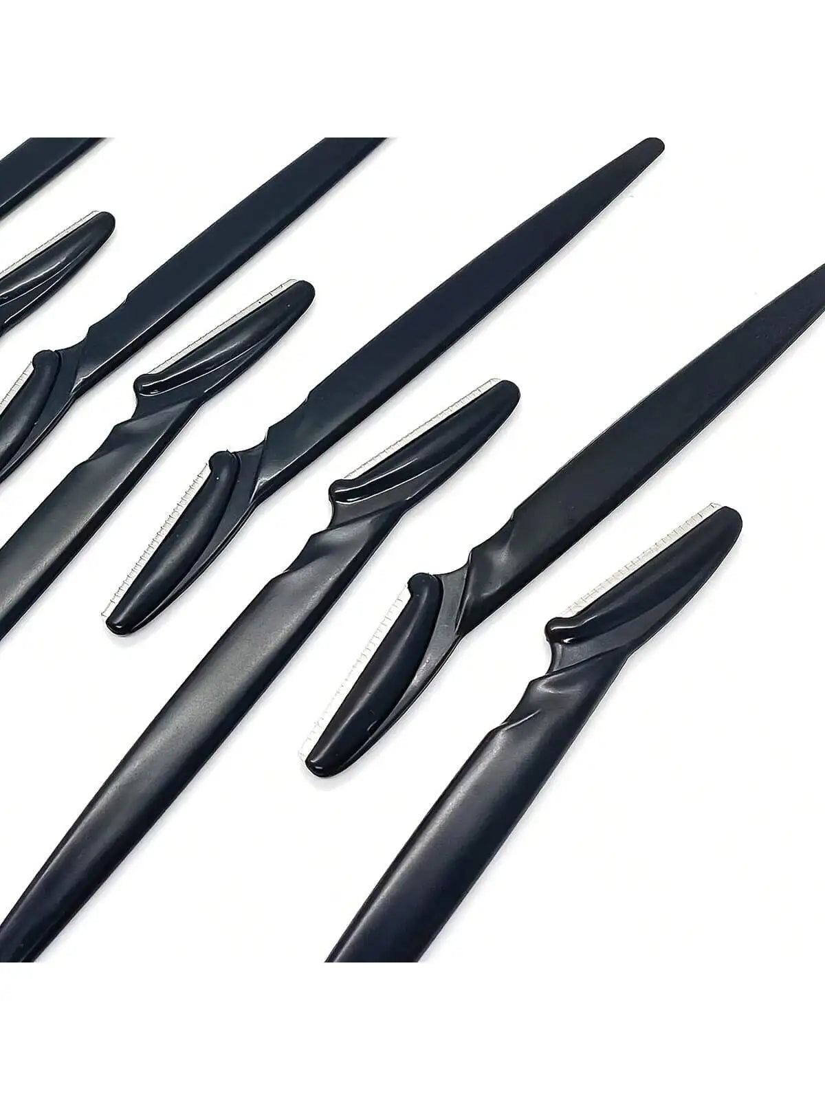 Black Eyebrow Trimmer Scratch Resistant Blades Qme