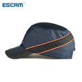 Bump Cap Work Safety Helmet Summer Breathable Security Anti-impact Lightweight Helmets Fashion Casual Sunscreen Protective Hat Qme gray