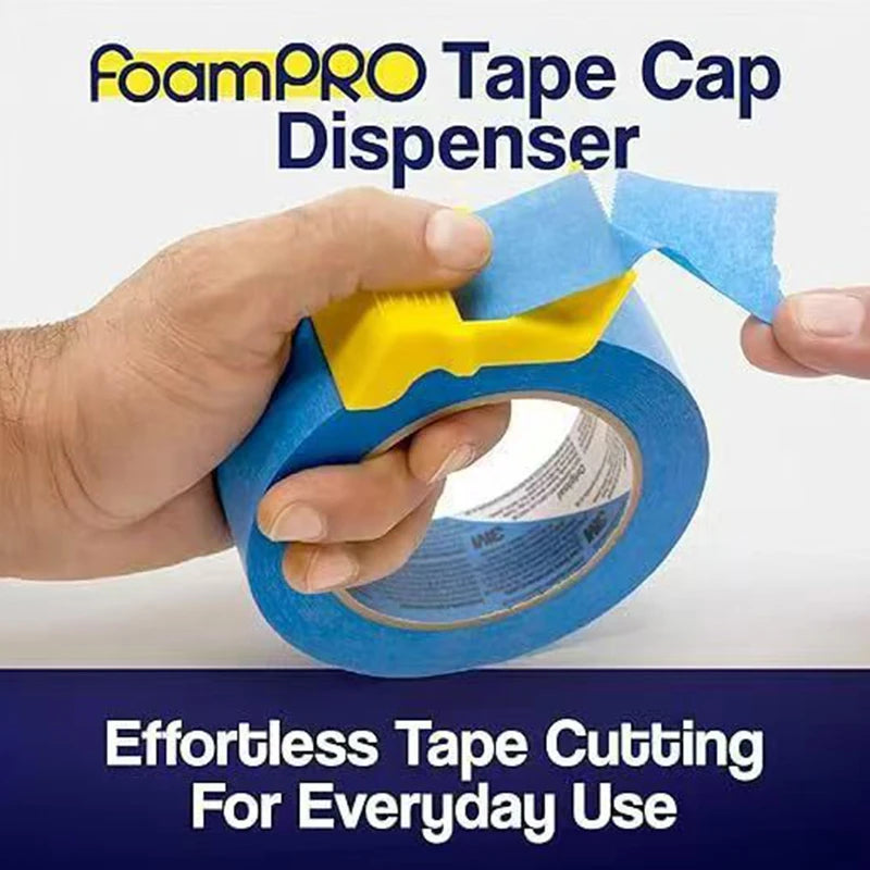 Tape Dispenser Cutter Painting Accessories Effortless Cutting Multi Qme Default Title
