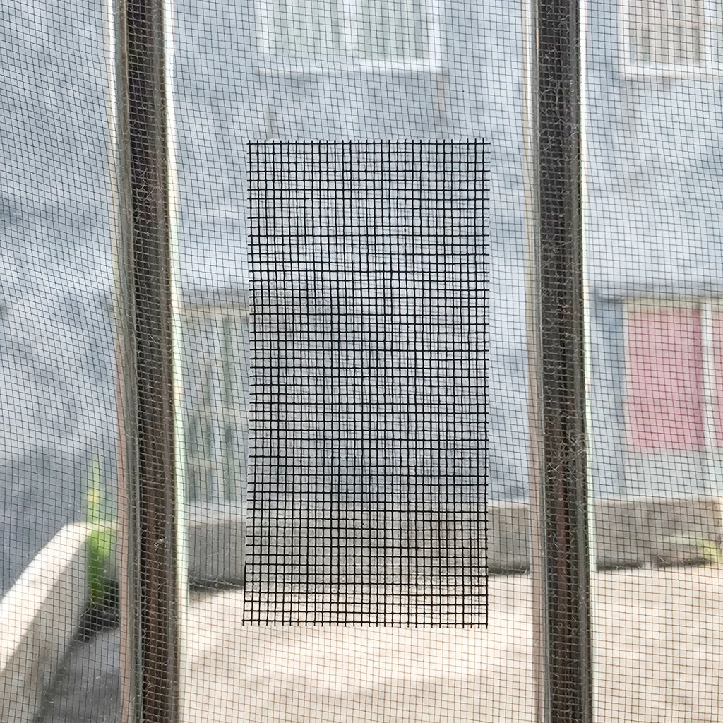 1 Roll Window Screen Repair Tape, Adhesive Mesh Tape For Covering Window Door Tears Holes Screen Patch Repair Kit Qme
