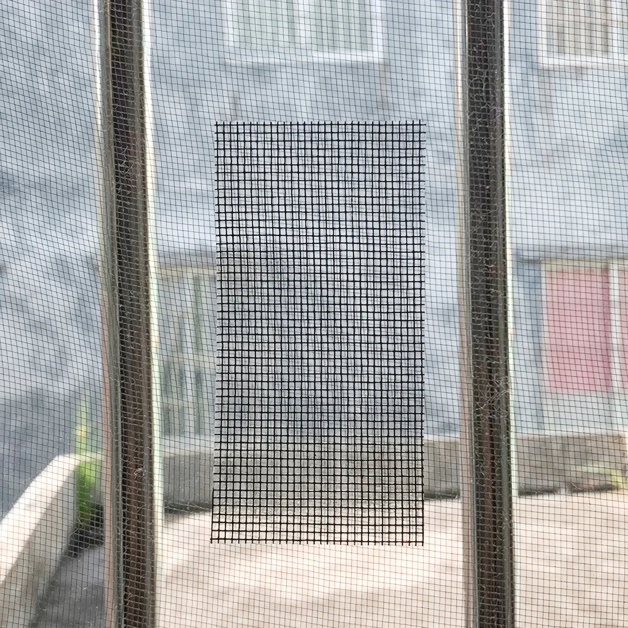 1 Roll Window Screen Repair Tape, Adhesive Mesh Tape For Covering Window Door Tears Holes Screen Patch Repair Kit Qme