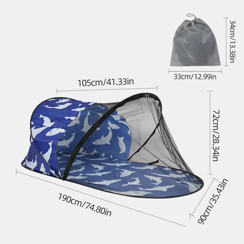 Camping Tent Quick-Opening Portable Breathable Folding Tent Easy Setting Up Protection Net For Indoor Outdoor Garden Yard Qme White China Mainland