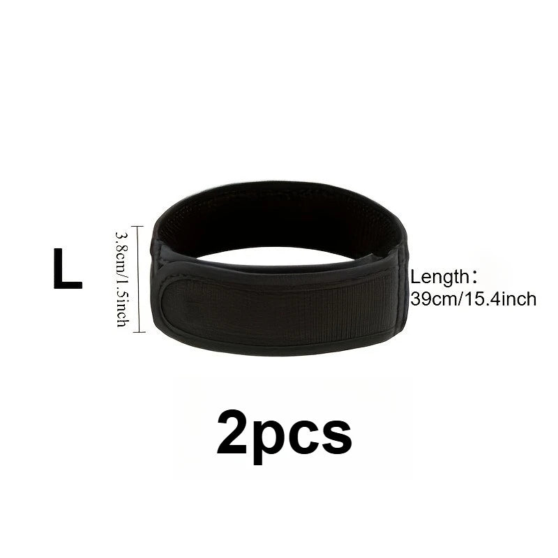 Adjustable Elastic Waist Belts - No-Buckle Invisible Belt for Jeans & Pants, Comfortable and Easy to Use Qme L-2pcs