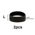 Adjustable Elastic Waist Belts - No-Buckle Invisible Belt for Jeans & Pants, Comfortable and Easy to Use Qme L-2pcs