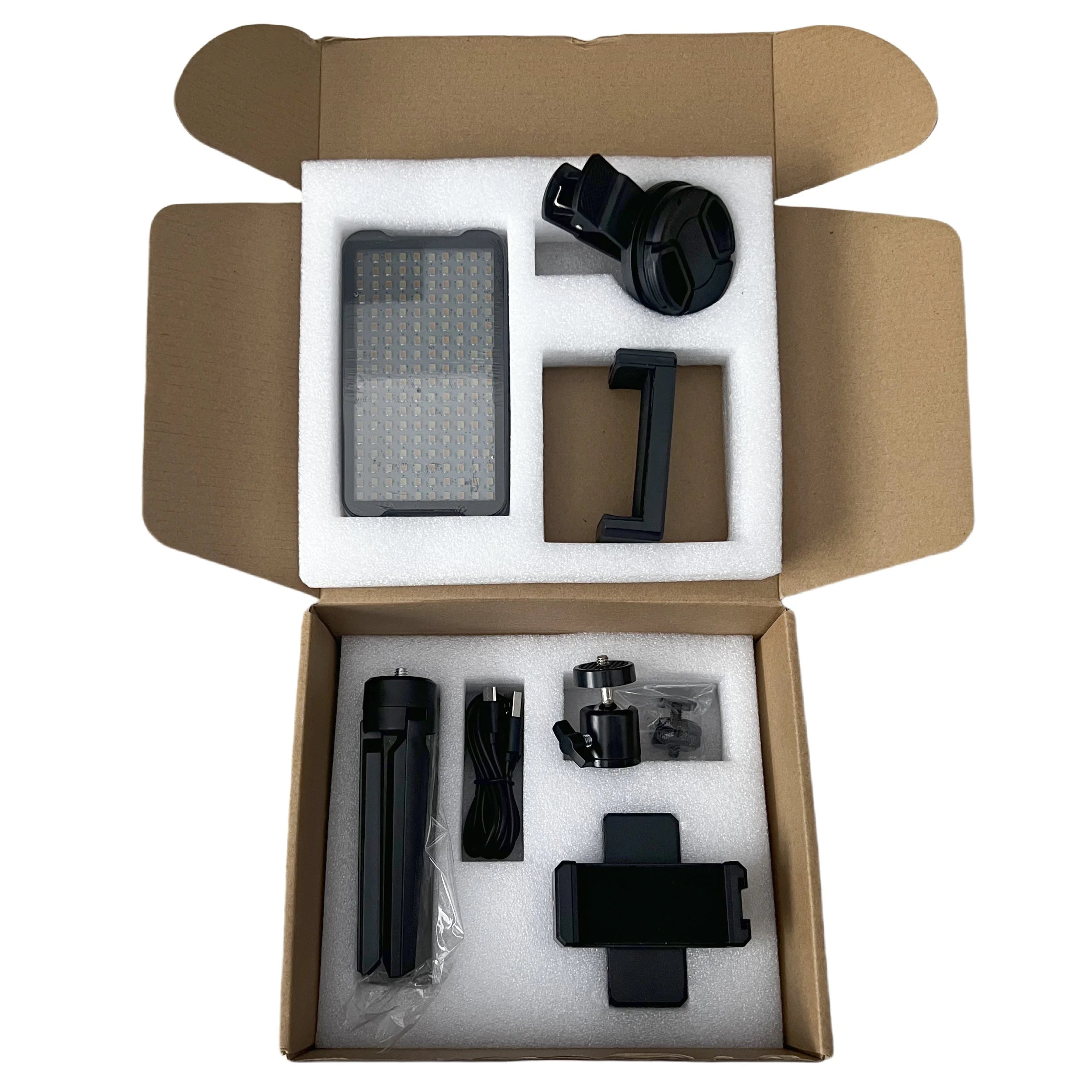 Professional Tattoo Fill Light with 180 LED Beads Reduce Reflected Light of Tattoos 52mm CPL Lens Filter Compatible any Phone Qme