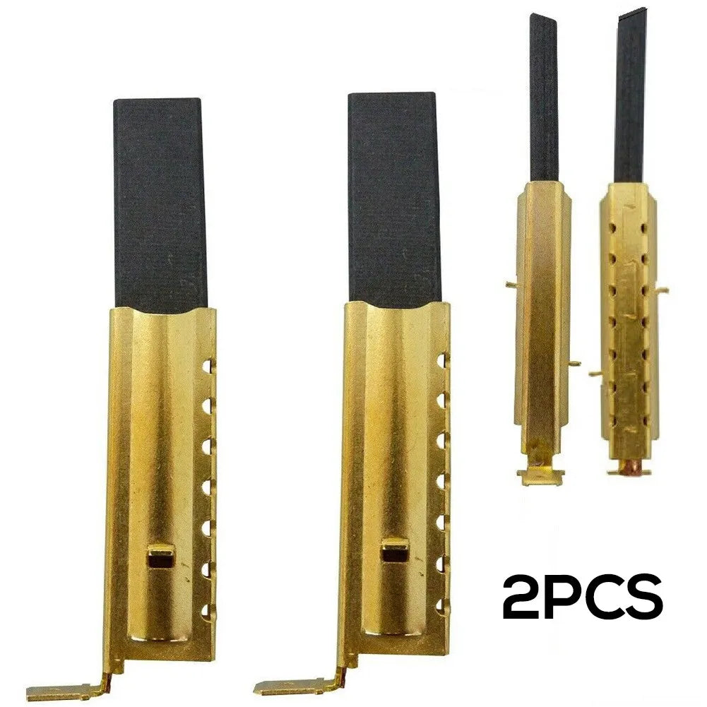 2Pcs/set Washing Machine Motor Carbon Inserts Brushes For Beko Washing Machine Motor WMB61021W WM5100W WKD75125 Qme Default Title
