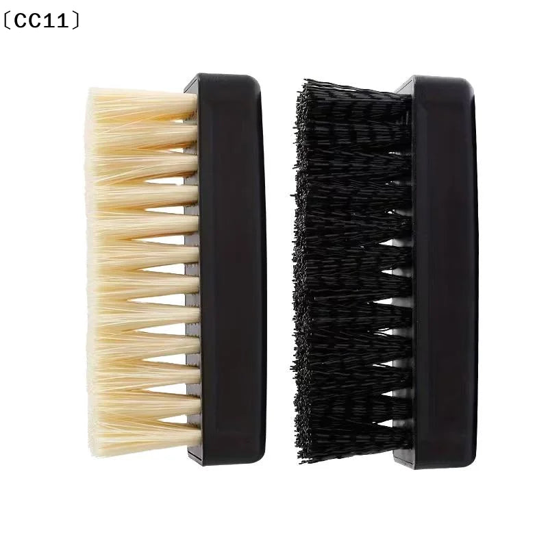 1 Pair Nylon Shoe Brushes Soft Hard Bristles Suitable Deep Cleaning Qme