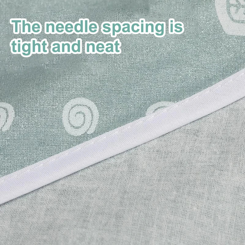 Ironing Board Cover Scorch Resistant, Extra Thick Cotton Iron Cover With Padding Heat Reflective Heavy Duty Pad Approx 120x38cm Qme