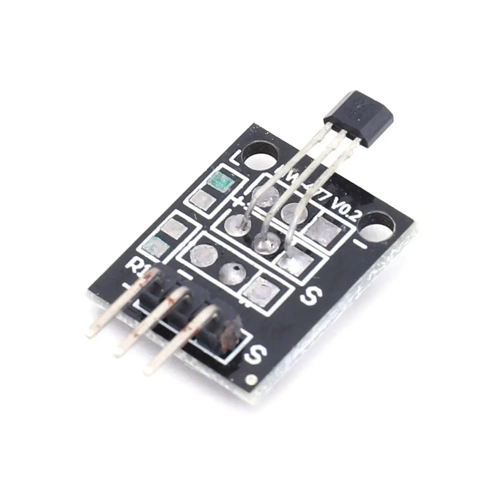 KY-003 Hall Sensors Module A3144 Standard Hall Effect Sensor Module Works with Arduino Boards Qme