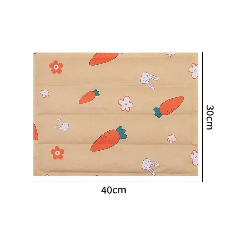 Reusable Pet Cooling Mat Waterproof Gel Pad Dogs Cats Summer Non Qme A3