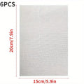 6pcs Pack Heavy-Duty Stainless Steel Repair Mesh - High-Temp Resistant Plastic Crack Fixing Metal Grid Suitable for Bumpers, Qme 5.91 7.87inch