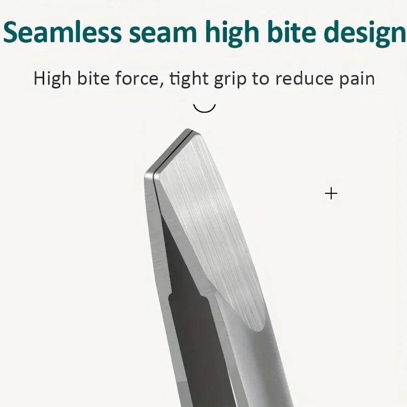 Precision Stainless Steel Tweezers Eyebrow Hair Facial Removal Qme
