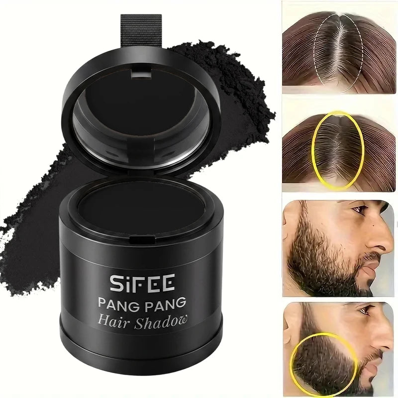 3 Hair Line Powder Black Root Up Natural Instant Waterproof Hairline Qme Black