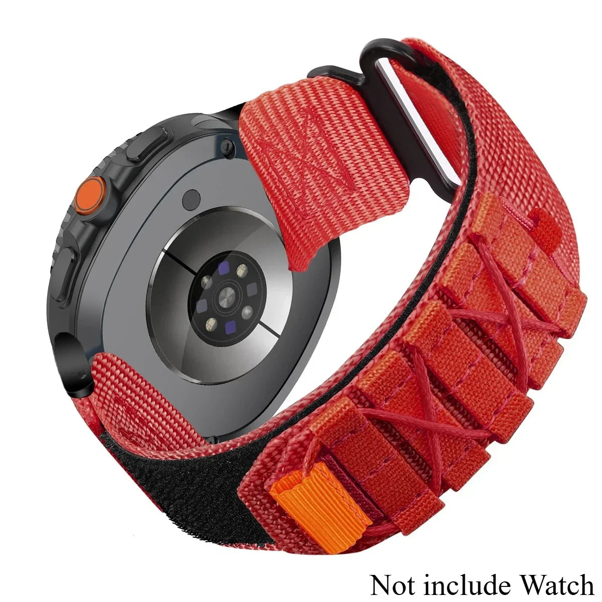 Nylon Strap Samsung Galaxy Watch Ultra 2 No Gaps Quick Fit Band