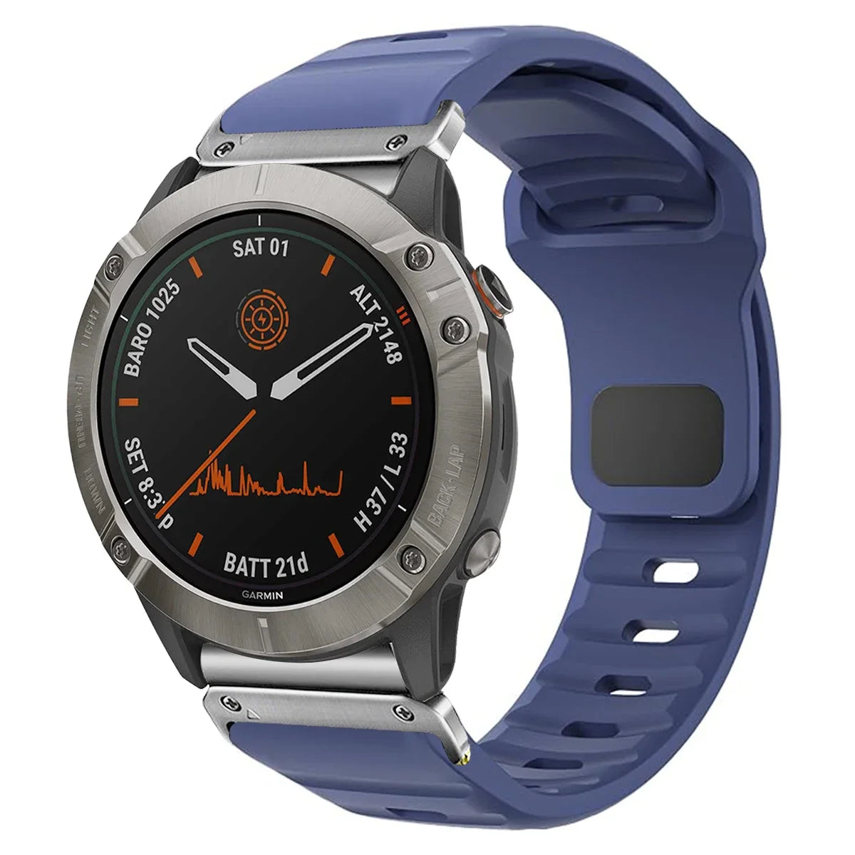 22mm 26mm QuickFit Silicone strap For Garmin Fenix 8 E 7 7X 6X Pro 5XPlus Epix Pro Gen 2 47mm 51mm/Enduro 3 No Gaps Watchband Qme NUS 26mm