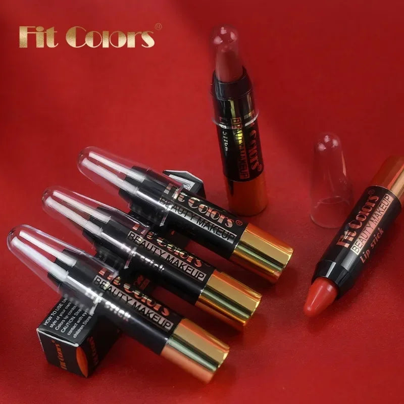 Tint Crayon Lipstick Moisturizing Bright Surface Lipsticks Velvet Non Stick Cup Waterproof Lip Stick Hydrating Gloss Lips Makeup Qme