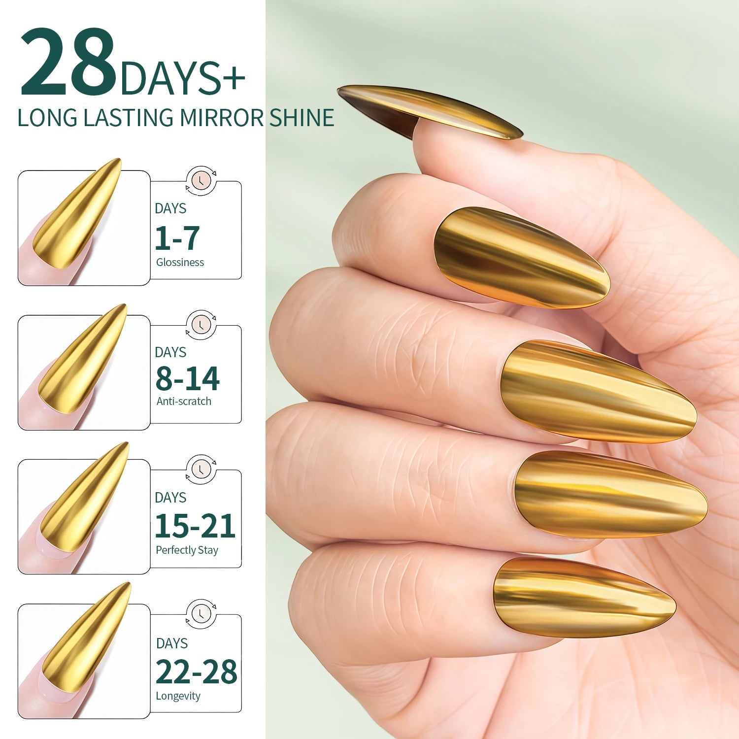 Nailpop Magic Mirror Coat Enhances Effect This Link Includes Remover Qme