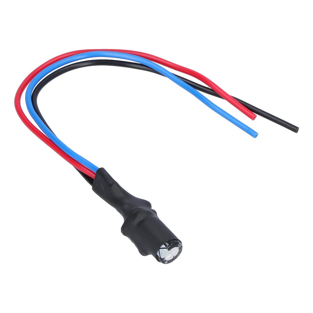 Capacitor Filter Cable Reverse Camera Signal Filter 12V Relay Capacitor Rectifier Cable for Germany/ Car Series Qme as pic