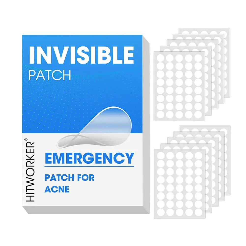 400-1200PCS Invisible Hydrocolloid Acne Patches Zit Spot Stickers For Covering Zits Blemishes With Salicylic Acid & Tea Tree Oil Qme 400 counts CN