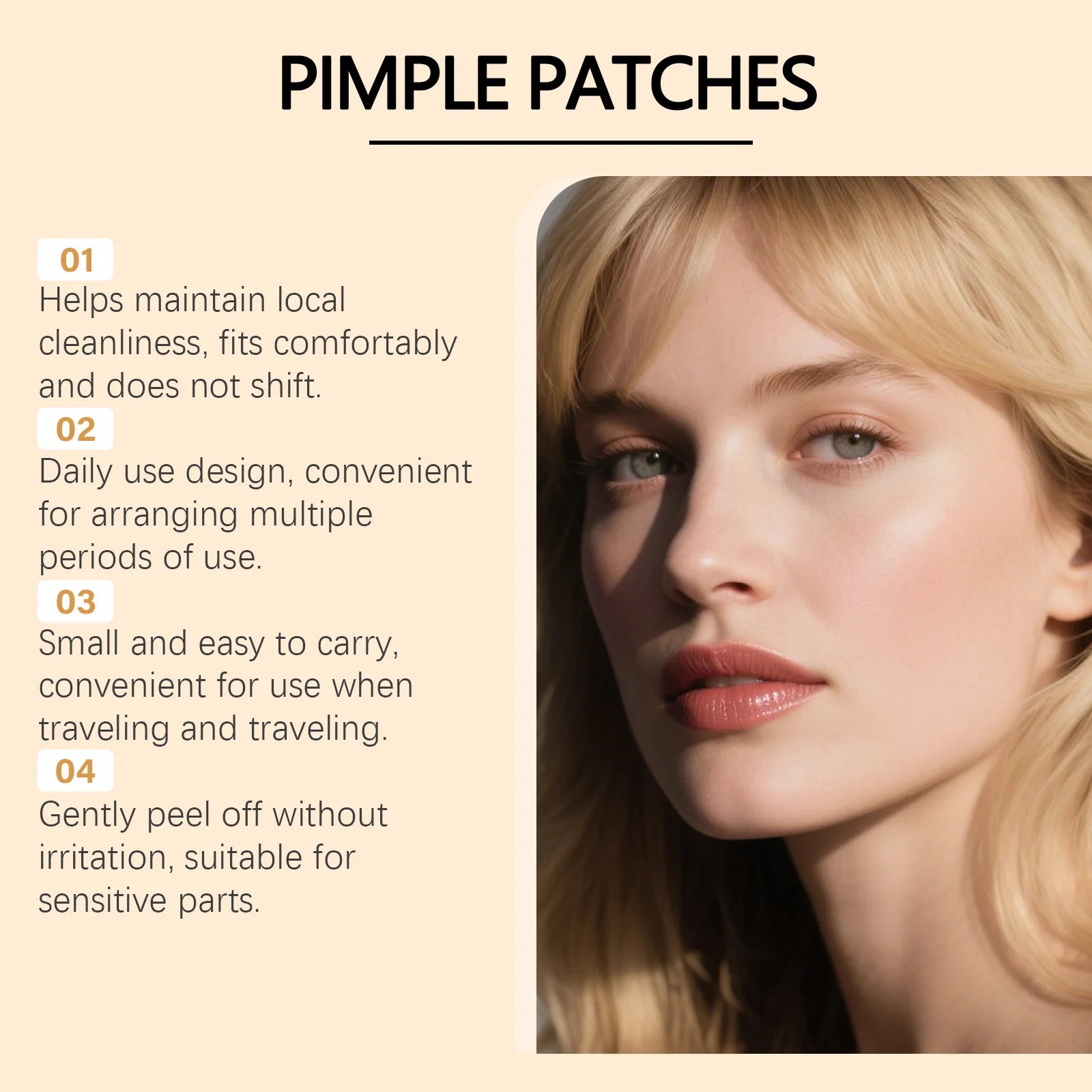 144pcs Cartoon Salicylic Acid Acne Patches Hydrocolloid Pimple Patches Invisible Facial Concealer Acne Patch Soothe Face Skin Qme