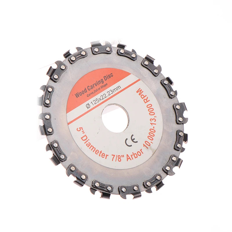 Grooving Machine Chains Disc Angle Grinder Wood Carving Cutting 125 Qme
