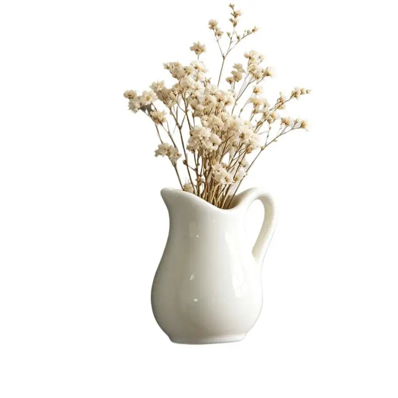 Mini Ceramic Vase Fridge Magnet 3D Micro Landscape Decorative Plant Qme
