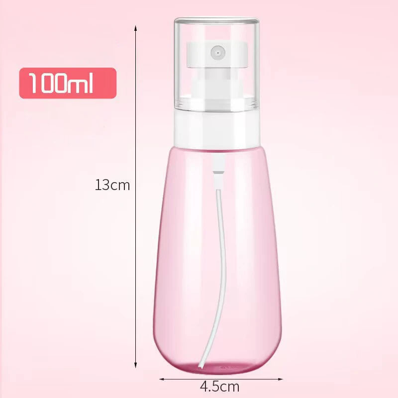 Travel Spray Bottle Mini Refillable Small Bottles Fine Mist Nozzle Qme Pink-100ML China Mainland