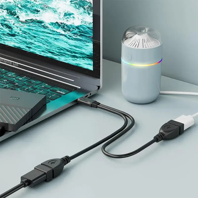 Dual USB Charging Cable 1 2 Offline Fast Data Sync Durable Portable Qme