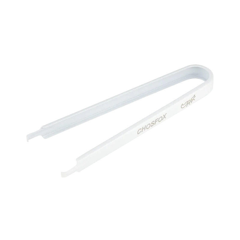 Chosfox Extractor U Type Tweezers Mobile Phone Repair Tool Chip Electronic Component Parts Switch Extraction Removal Puller Qme White