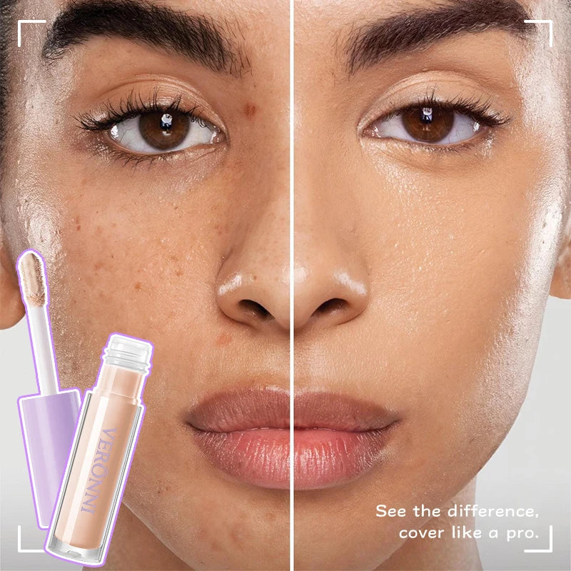 VERONNI Under Eye Concealer Full Coverage Liquid Dark Circles Qme