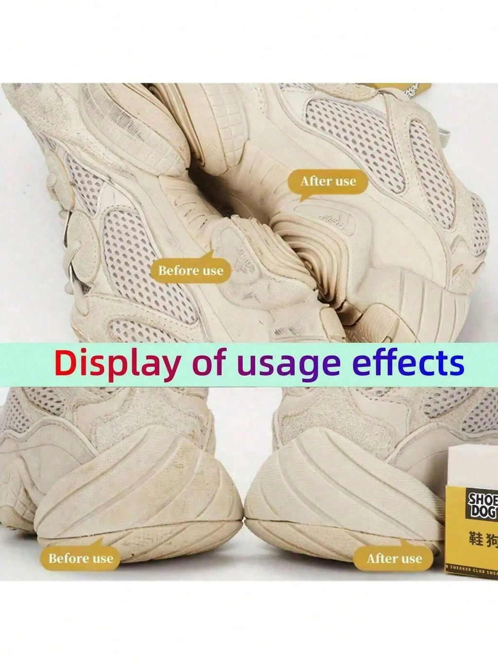 Suede Rubber Eraser Shoe Cleaning Patent Leather Mesh Sneakers Stain Qme