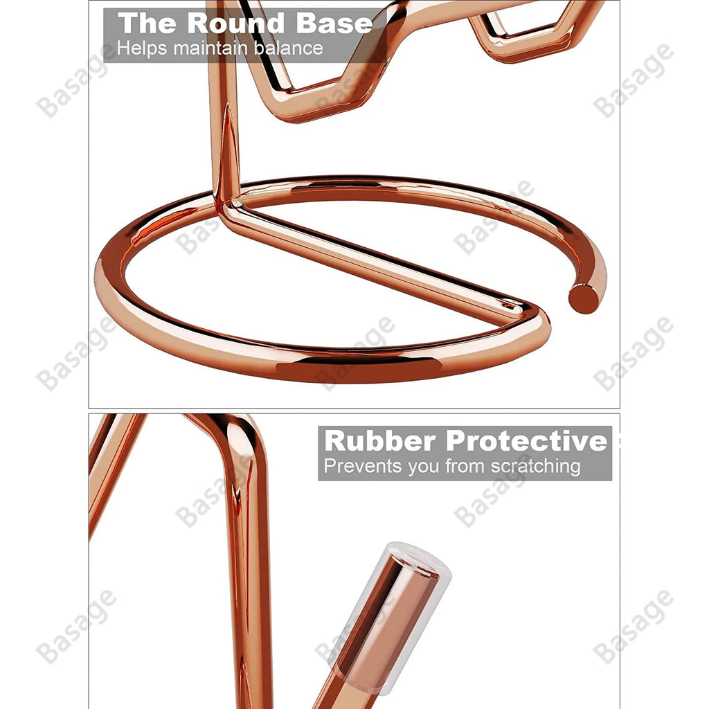 Cell Phone Stand for Desk, Business Card Holder,Cute Metal Cell Phone Stand, Metal Wire Cellphone Cradle Dock for Phone Tablet Qme