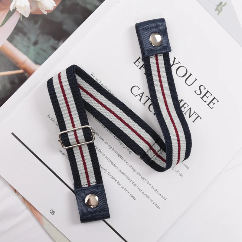 Buckle-free Elastic Invisible Belt Women Without Buckle Jeans Easy Qme B-4 60-95cm China Mainland