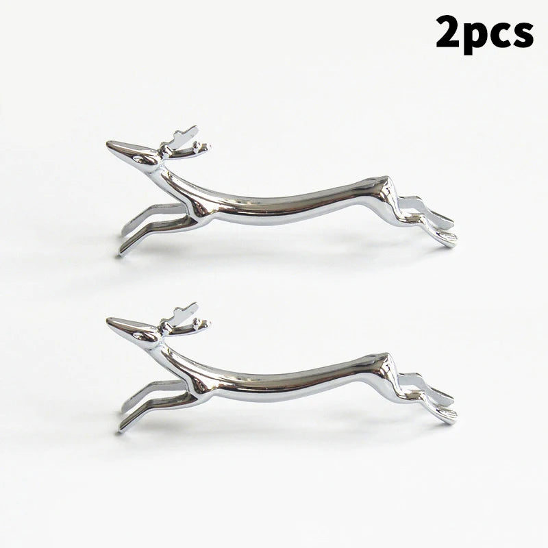 Metal Cutlery Rack Deer-shaped Chopstick Rest Zinc Alloy Tableware Qme B2