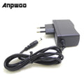 ANPWOO EU Plug AC/DC Power adapter charger Power Adapter for CCTV Camera AC 100-240V DC 12V 1A (2.1mm * 5.5mm) Qme 5pcs