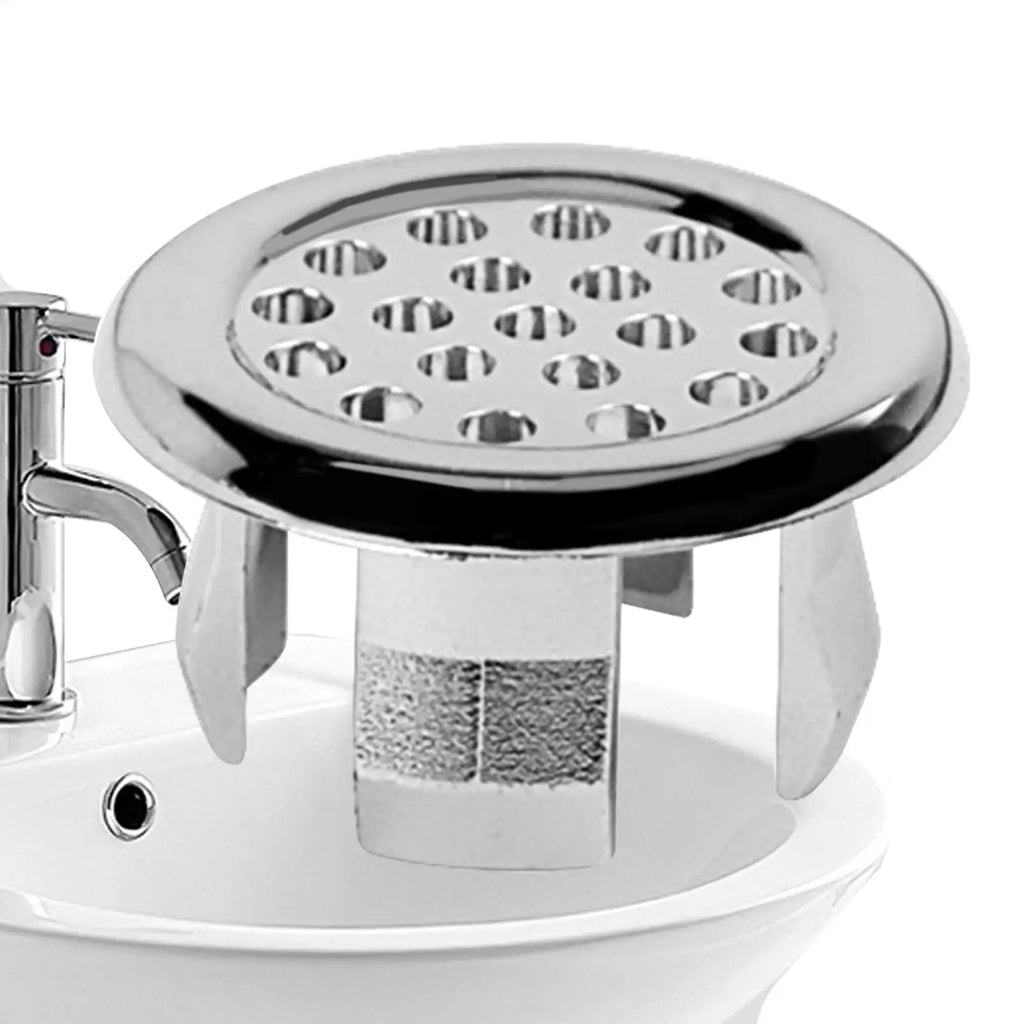 1PC Sink Overflow Cap Sink Basin Overflow Trim Ring 22-24mm Double Layer Vanity Sink Overflow Cap For Kitchen Sink Qme