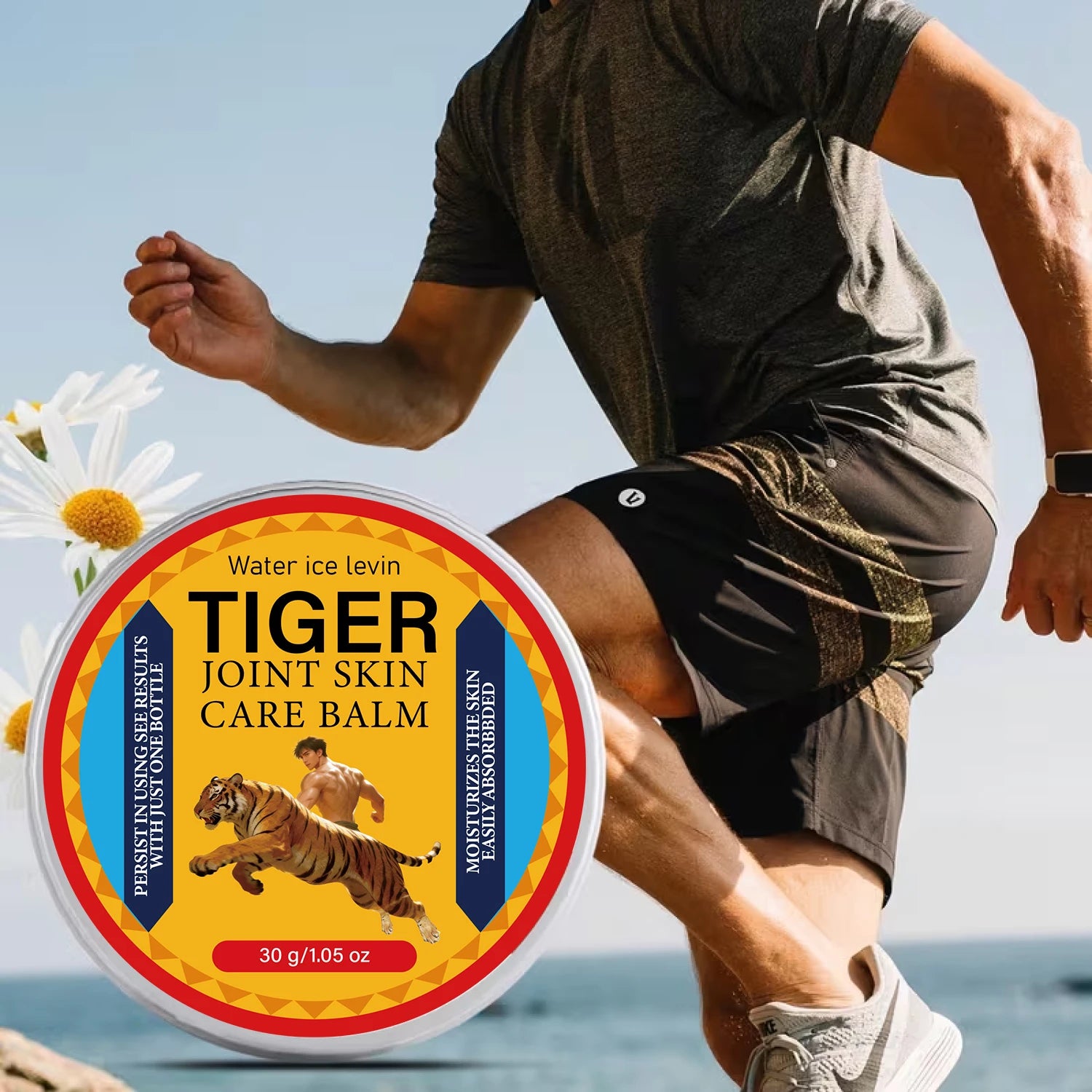 Easily Absorbed Tiger Joint Skin Balm Infused Bee Venom Collagen NMN Daily Moisturizing Body Cream Qme