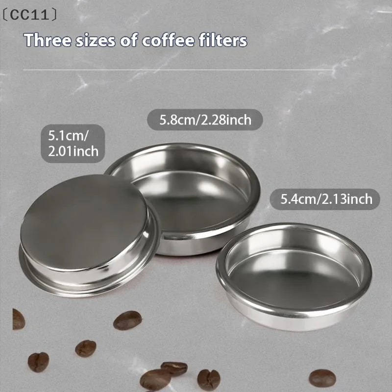 CC11Coffee Blind Filter Bowl 51 54 Non Pressurized Cup Backwashing Qme