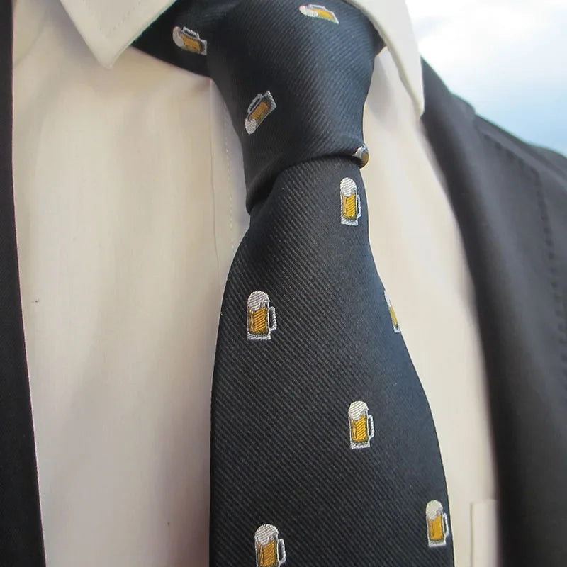 Silk Men Tie Sliver Plaid Solid Grey Wide Luxury Wedding Prom Qme RT7