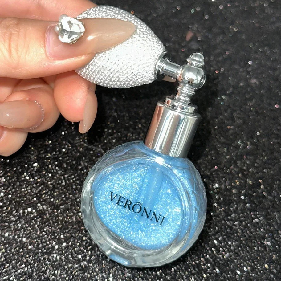 Airbag Shimmer Highlight Powder Spray Waterproof High Gloss Glitter Body Bronzer Highlight Contour Blush for Brightening Makeup Qme