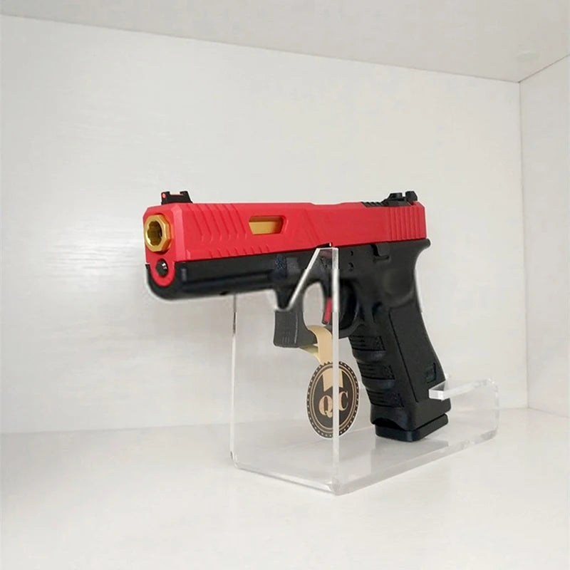 1 Pistol Display Rack Holder Kids Children Universal Stand Toy Qme