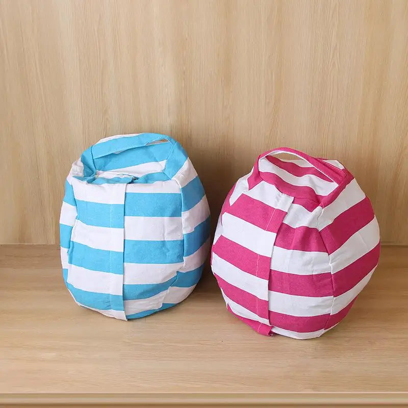 Large Capacity Plush Toy Storage Bag Sofa Home Decoration Children's Qme