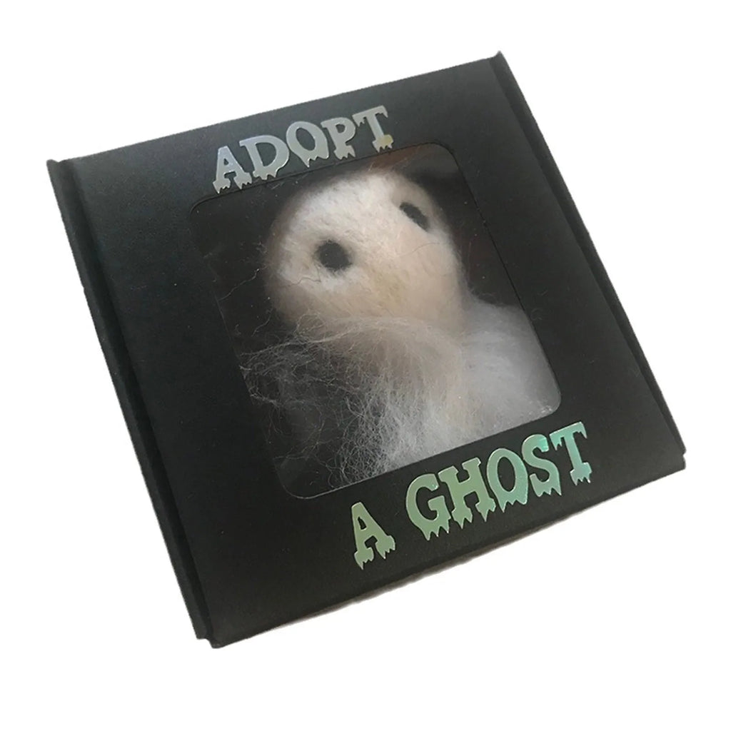 Adopt A Ghost - Cute Ghost Doll, One-of-a-Kind Ghost Friends, Ghost Toy, Halloween Creative Decoration Plush Toy Qme