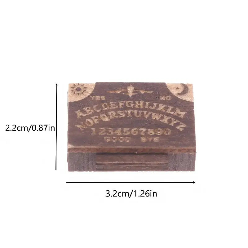 Landscape Scene Ornament Home Desktop Decoration Retro Mini Wooden Qme Default Title