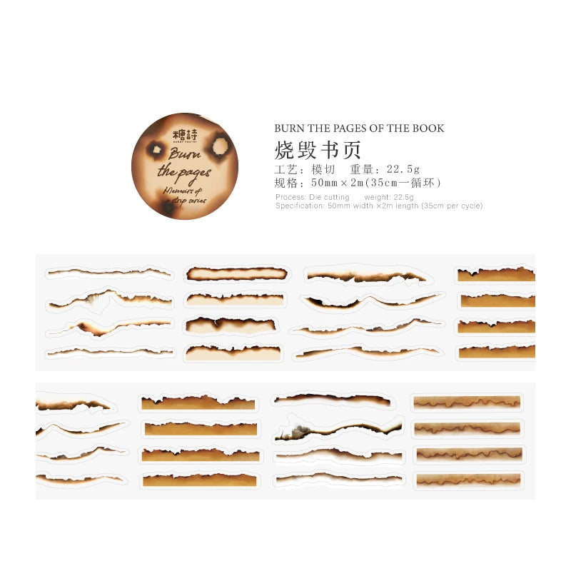 2M/Rolls INS Camera film PET Tape Stickers Filmstrip Masking Tapes for Card Scrapbooking Journaling supplies Creative Stationery Qme C
