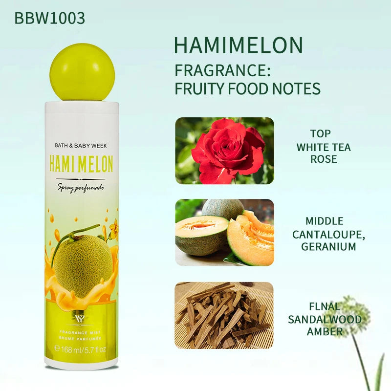 Chocolate Gourmet Perfume Spray Natural Unisex Creamy Cherry Scent Qme Hami Melon 168ml