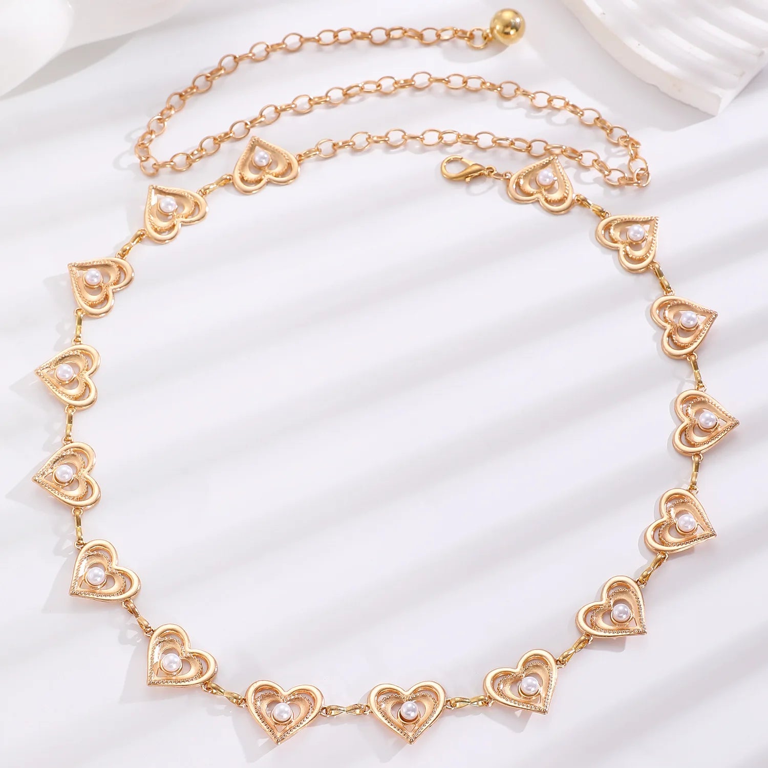 Women's Slim Decorative Waist Chain Silver Ethnic Tassel Belt Dresses