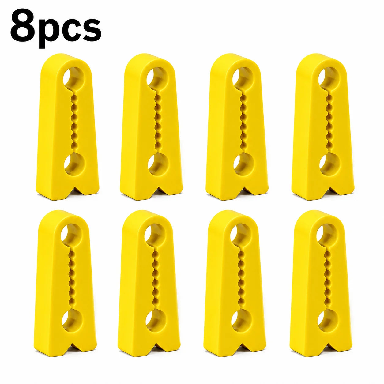 4/8Pcs Silicone Auto Door Buffer Pad Shock Absorbing Soundproof Gasket Reduce Lock Wear and Abnormal Car Noise Qme 8pcs-Yellow